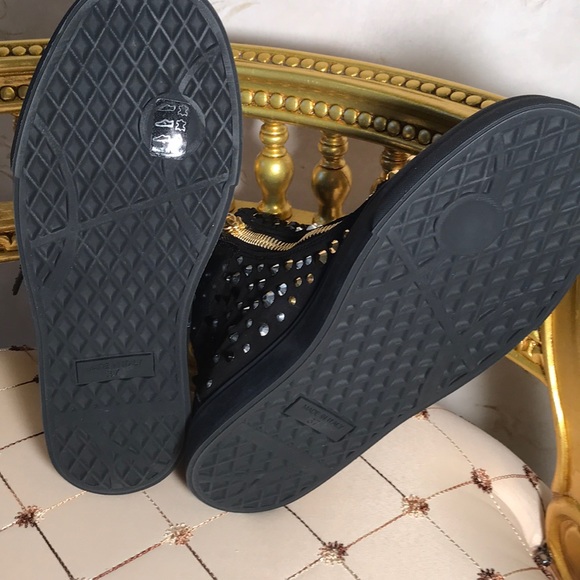 Giuseppe Zanotti Crystal Embellished Sneakers 37 - Picture 5 of 8